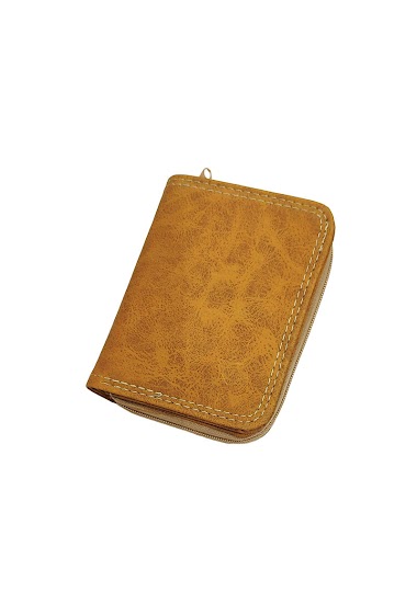 Wholesaler Maromax - Nubuck zip coin purse