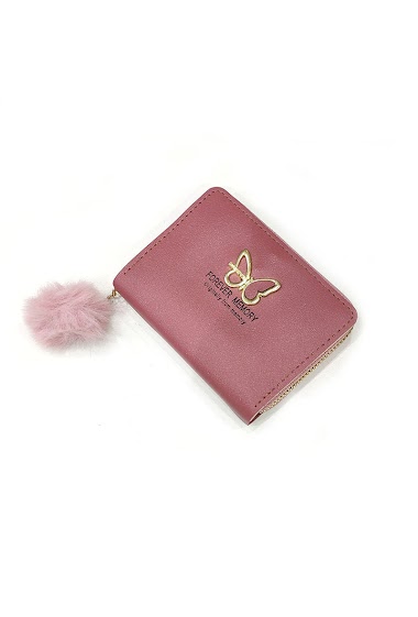 Wholesaler Maromax - Butterfly zip coin purse