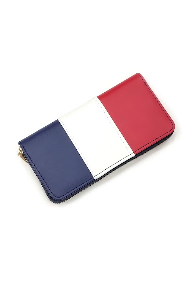 Wholesaler Maromax - Tricolor zip coin purse