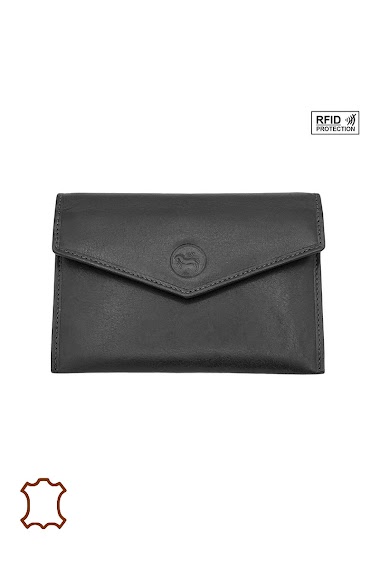 Grossiste Maromax - Porte papier enveloppe rfid cuir