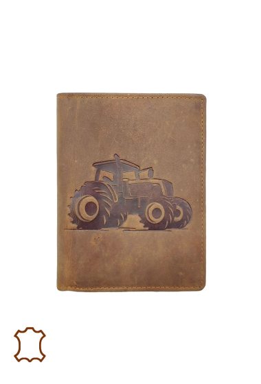 Wholesaler Maromax - Oily leather tractor wallet