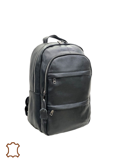 Wholesaler Maromax - Leather zipped backpack