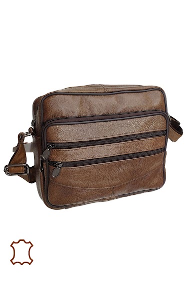 Großhändler Maromax - Leather shoulder bag