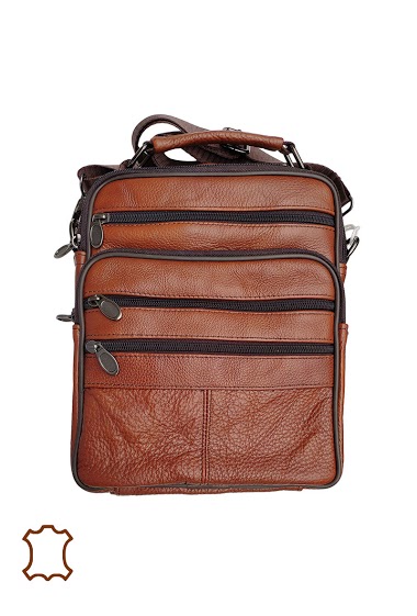Großhändler Maromax - Leather handle crossbody bag