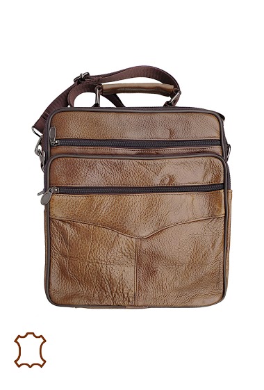 Großhändler Maromax - Leather handle crossbody bag