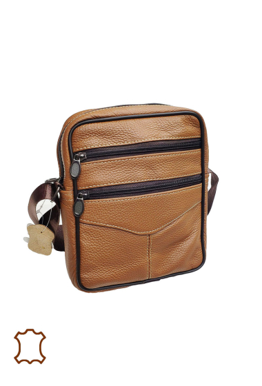 Wholesaler Maromax - Leather stitched crossbody bag