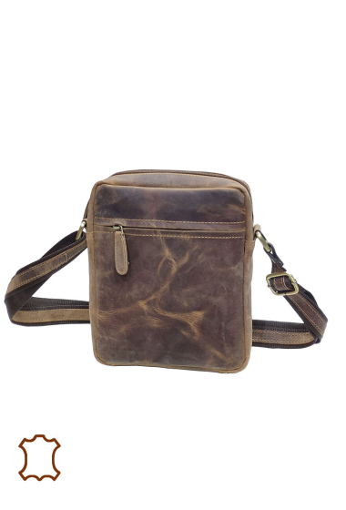 Wholesaler Maromax - Vintage oiled leather shoulder bag