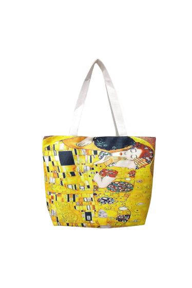 Großhändler Maromax - Klimts Kuss-Kunst-Einkaufstasche