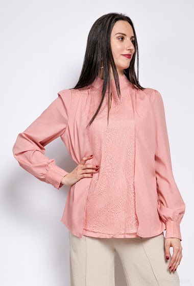 Wholesaler MAR&CO - Blouse with lace