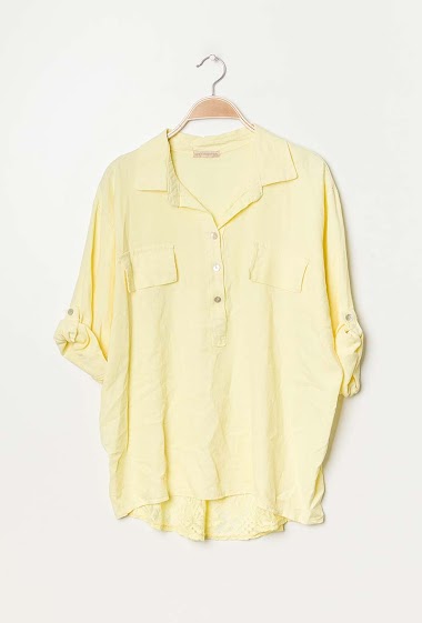 Großhändler MAR&CO - Cotton and linen blouse