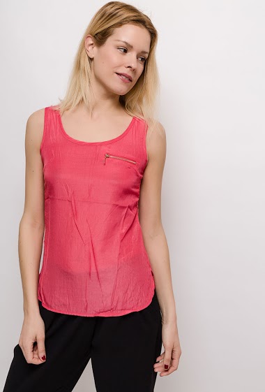 Wholesaler MAR&CO - Tank top with lace back