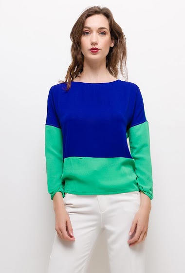 Wholesaler MAR&CO - Bicolour blouse