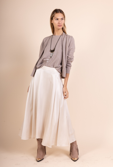 Wholesaler Max & Enjoy (Vêtements) - Silk-blend skirt