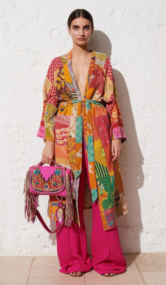 Wholesaler Max & Enjoy (Vêtements) - Indian cotton kimono