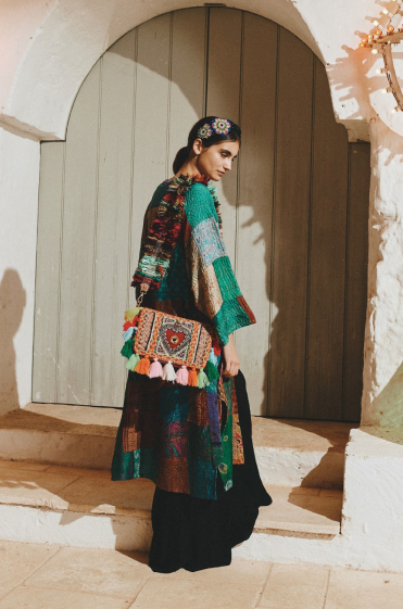 Wholesaler Max & Enjoy (Vêtements) - Indian silk kimono