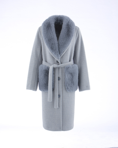 Wholesaler Max & Enjoy (Vêtements) - Long reversible faux fur coats