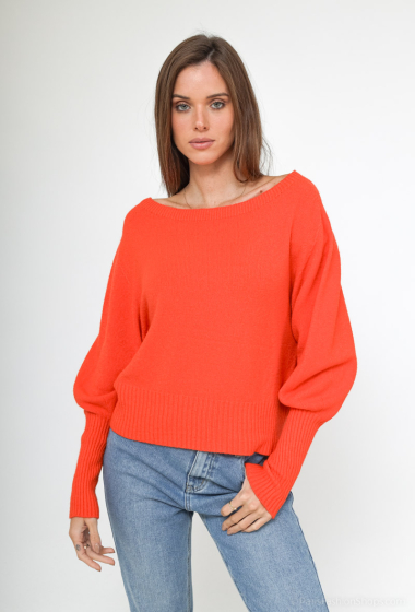 Wholesaler Max & Enjoy (Vêtements) - Seamless boat neck sweater