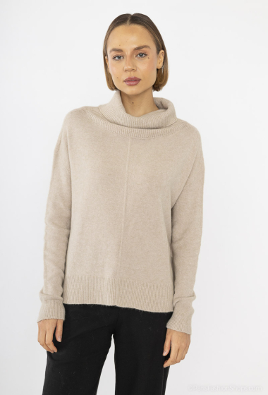 Wholesaler Max & Enjoy (Vêtements) - Seamless cowl neck sweater