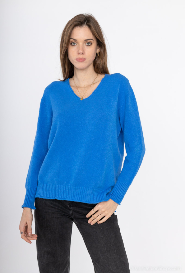 Wholesaler Max & Enjoy (Vêtements) - Seamless v-neck sweater