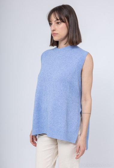 Wholesaler Max & Enjoy (Vêtements) - Seamless Knit Vest Sweater