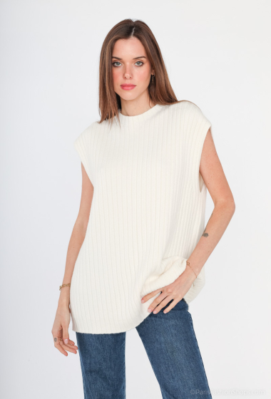 Wholesaler Max & Enjoy (Vêtements) - Seamless sleeveless sweater