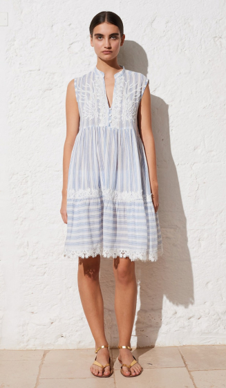Wholesaler Max & Enjoy (Vêtements) - Beaded embroidery dress