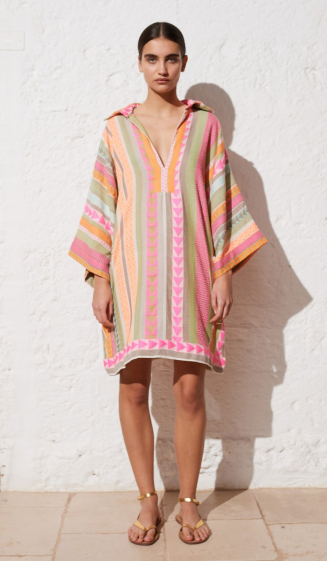 Wholesaler Max & Enjoy (Vêtements) - Bohemian style cotton dress