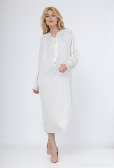 Wholesaler Max & Enjoy (Vêtements) - Flowing dress with silk