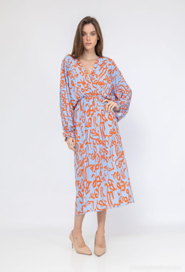 Wholesaler Max & Enjoy (Vêtements) - Printed viscose dress