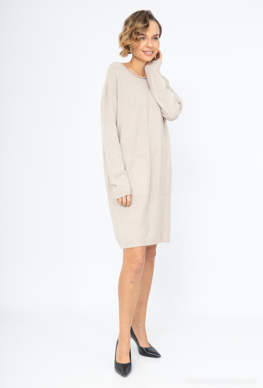 Grossiste Max & Enjoy (Vêtements) - Robe pull sans couture, LUXE