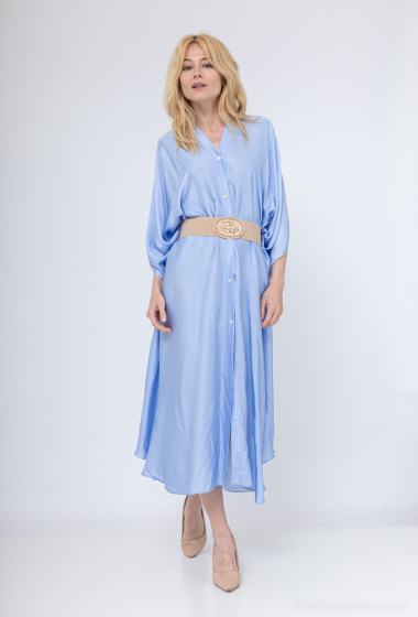 Wholesaler Max & Enjoy (Vêtements) - Plain silk blend dress