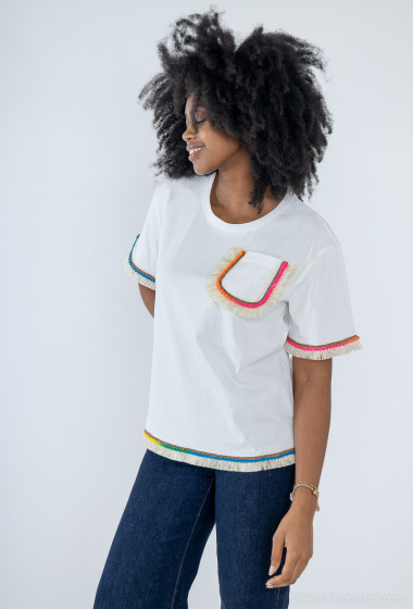 Grossiste Max & Enjoy (Vêtements) - T shirt en coton