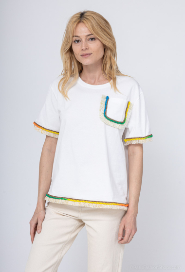 Großhändler Max & Enjoy (Vêtements) - Neuheits-T-Shirts aus Baumwolle