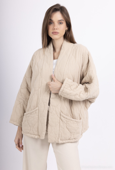 Wholesaler Max & Enjoy (Vêtements) - Plain quilted jacket