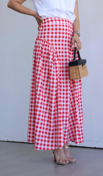 Wholesaler MAXMILA PARIS - Long leopard skirt - NICOLE