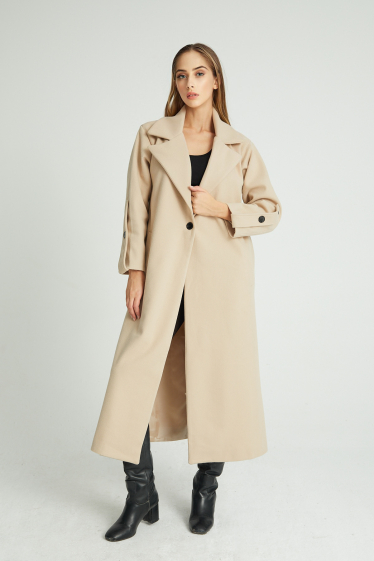Wholesaler MAXMILA PARIS - Wool coat - MIRYA