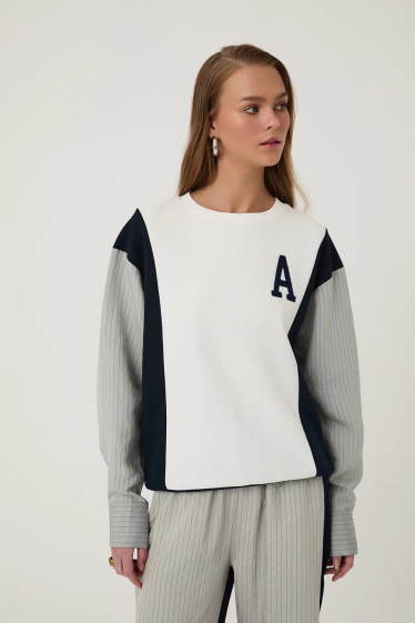 Großhändler MAXMILA PARIS - Bedrucktes Sweatshirt
