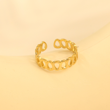 Wholesaler Eclat Paris - Golden Hole Ring