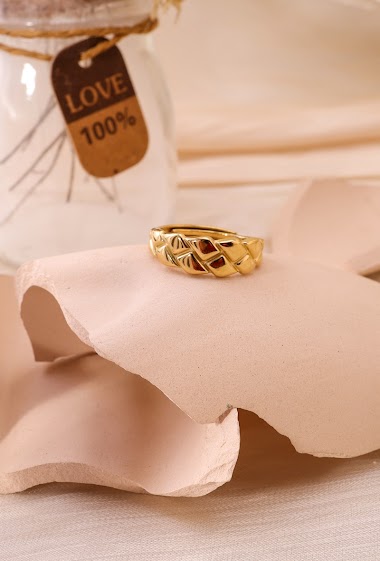 Wholesaler Eclat Paris - Gold plated ring