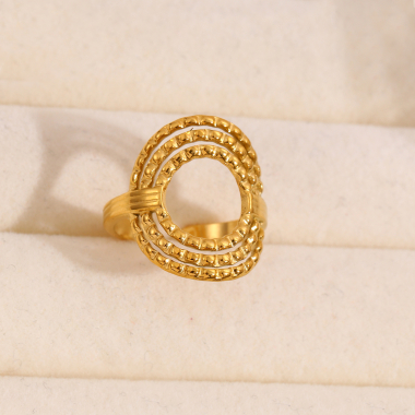 Wholesaler Eclat Paris - Golden circle ring