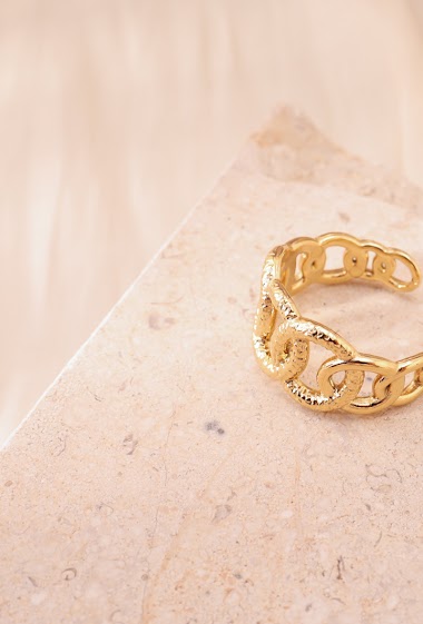 Wholesaler Eclat Paris - Multi circle gold ring
