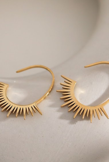 Wholesalers Eclat maybijou - Eyelash earrings