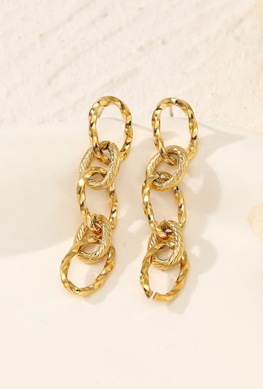 Wholesaler Eclat Paris - Link earrings