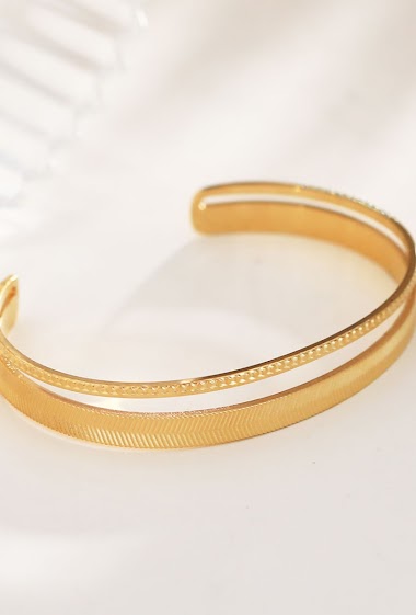 Wholesaler Eclat Paris - Space bangle/cuff bracelet
