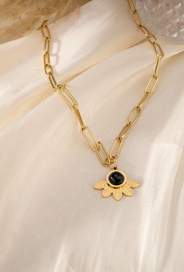 Wholesaler Eclat Paris - Chain necklace with pendant