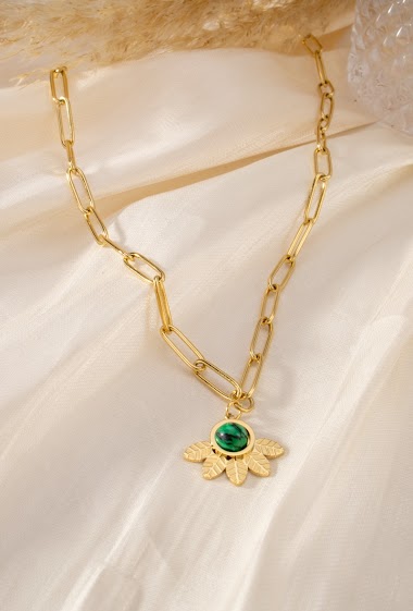 Wholesaler Eclat Paris - Chain necklace with pendant