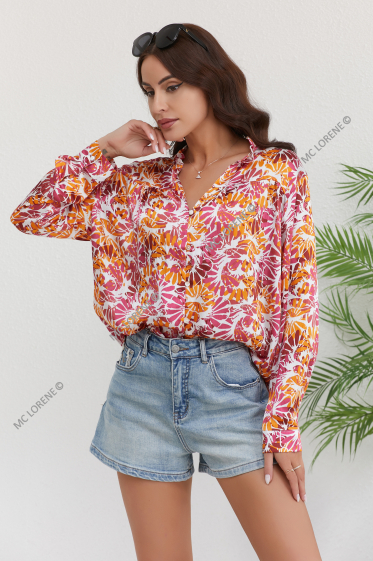 Wholesaler MC LORENE - Patterned blouse