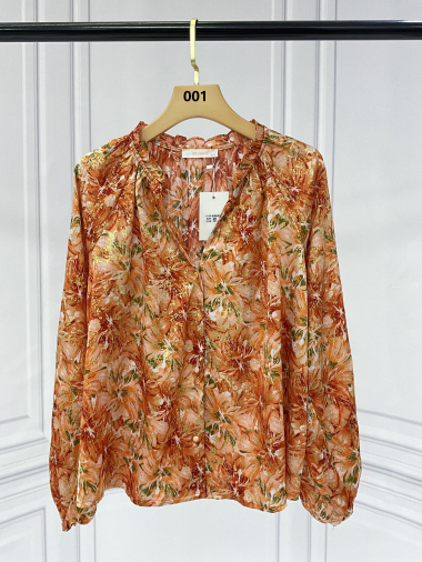 Wholesaler MC LORENE - Floral blouse