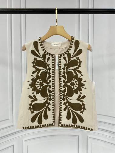 Wholesaler MC LORENE - Embroidered vest