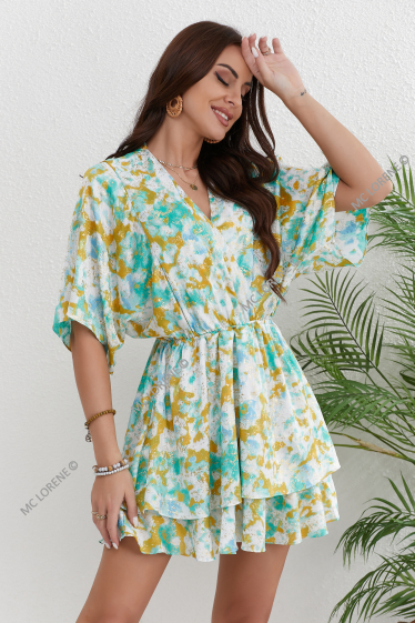 Wholesaler MC LORENE - Short patterned dress